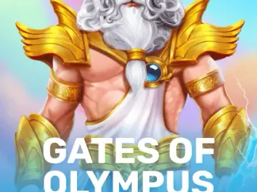 Gates of Olympus Super Scatter by Pragmatic Play, cover from the Woo Casino lobby